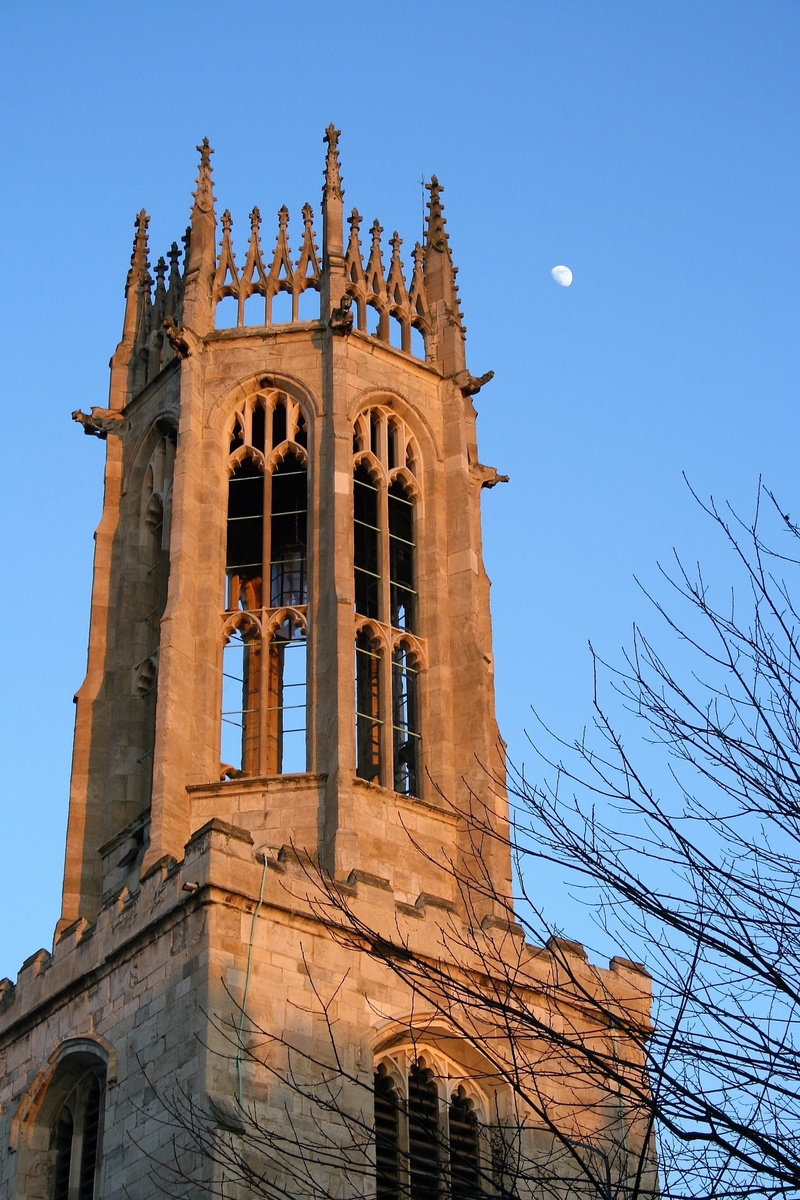 place of worship, goth like, low angle view, tower, belief, history, blue, architecture, religion, spirituality, nature, built structure, 1080P, gothic style