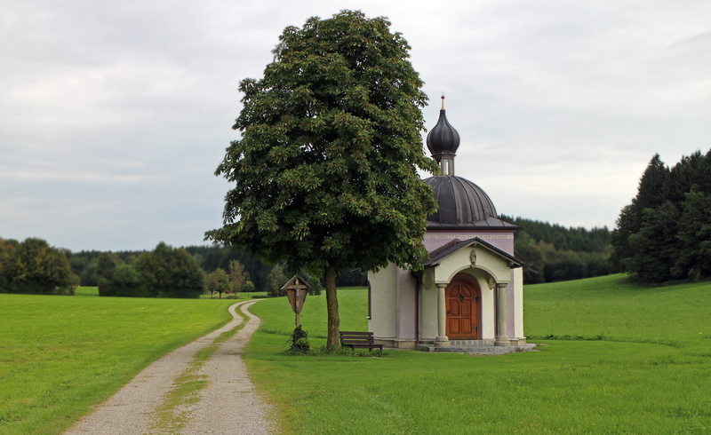 religion, no people, christianity, cloud - sky, day, field, nature, grass, believe, place of worship, wayside chapel, plant, house of prayer, building