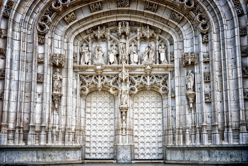 5K, gate, stone, input, archway, belief, facade, building, arch, monastery, ornament, historically, no people, craft, carving, built structure, representation