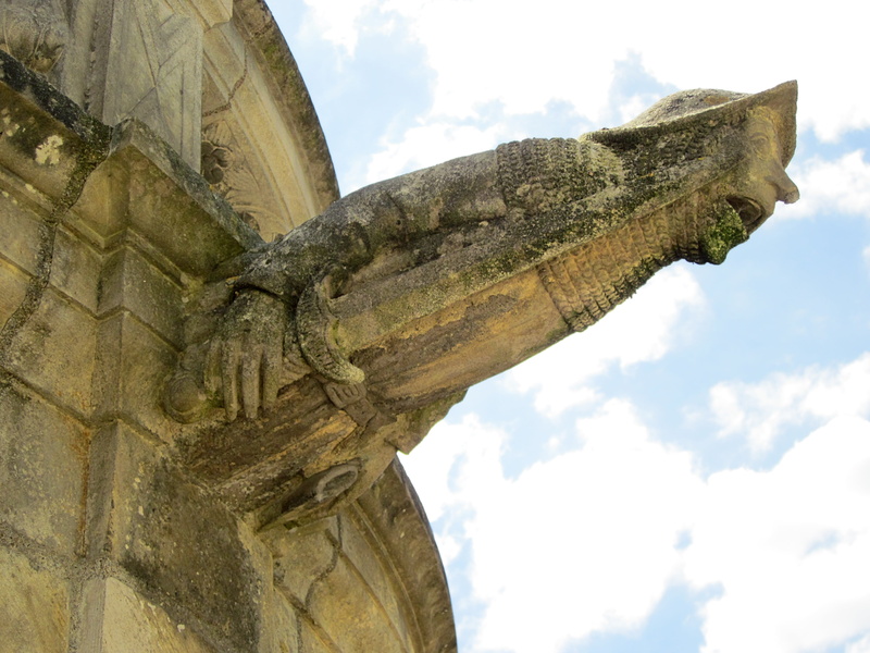 no people, renaissance, medieval, french, statue, ancient, day, sculpture, france, art and craft, tours, outdoors, sky, representation, 4K, low angle view