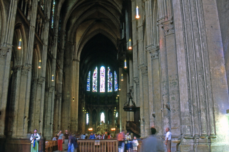 large group of people, building, arch, france, built structure, place of worship, architecture, religion, illuminated, chartres, catholic, real people