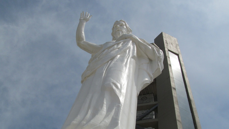 no people, spirituality, Blessed Sacrament, sacrament, blessed, craft, sky, human representation, sculpture, 2K, colombia, art and craft, christ, freedom