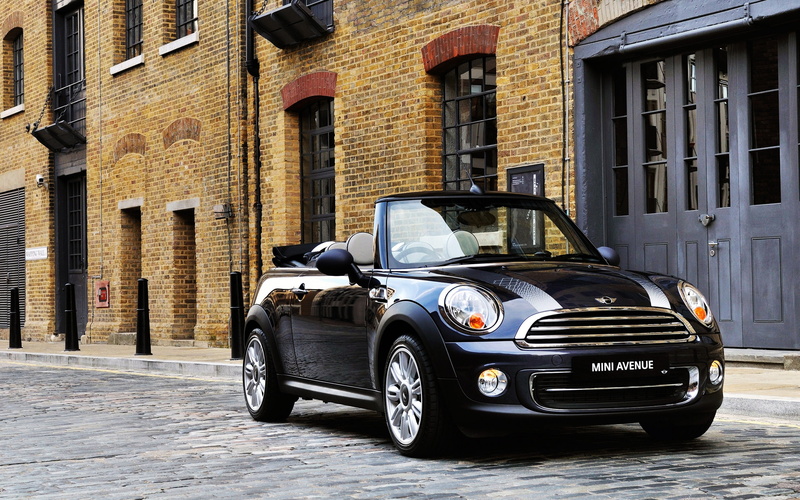 2K, cute, mini, avenue, Mini Cooper Cabrio