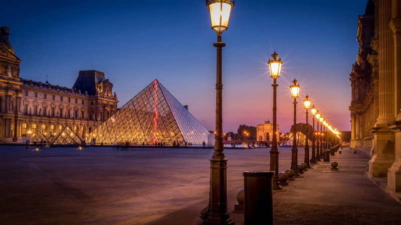  no people, place of worship, hd, architecture, nature, lights, beautiful, 4K, building exterior, street, pyramid, built structure, illuminated