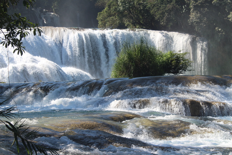 landscape, falling water, power, flowing water, no people, 5K, beauty in nature, day, outdoors, scenics - nature, nature, waterfall, chiapas, liquid, power in nature