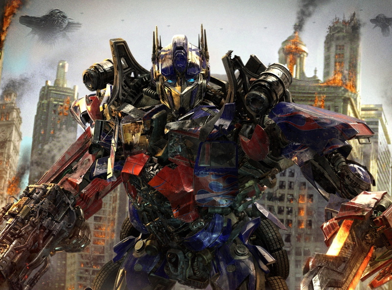 prime, no people, representation, Transformers, optimus, built structure, digital, burning, fire, art and craft, day, creativity, flame, architecture