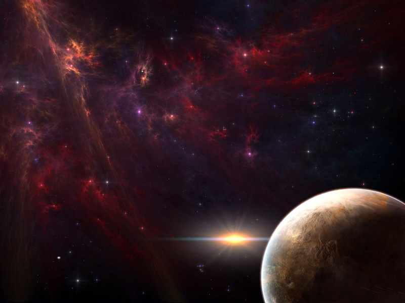 illustration, galaxy, universe, 720P, distant