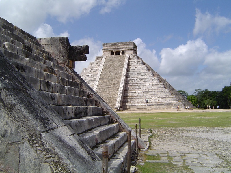 the Past, ancient civilization, travel destinations, maya, built structure, cultures, yucatan, outdoors, architecture, day, travel, famous Place, mexico