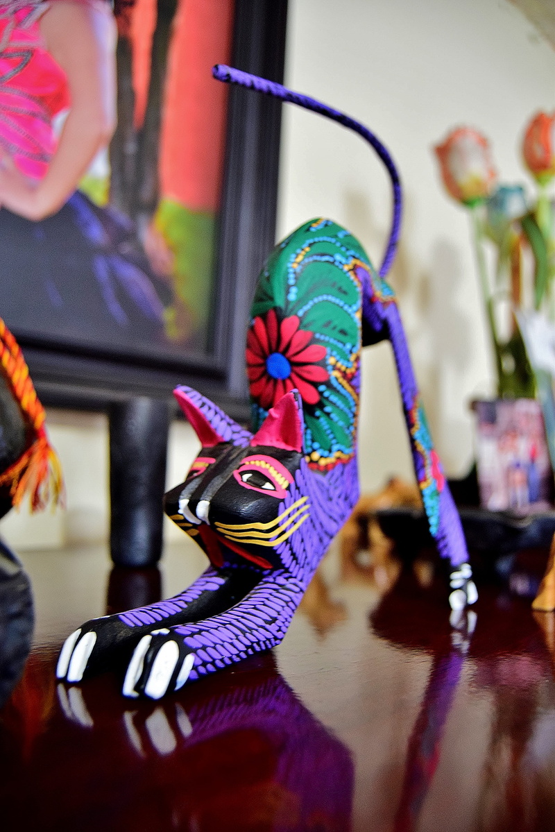 performance, Mexico, retail, decorative, representation, culture, day, close-up, Oaxaca, animal representation, multi colored, Figurine, selective focus