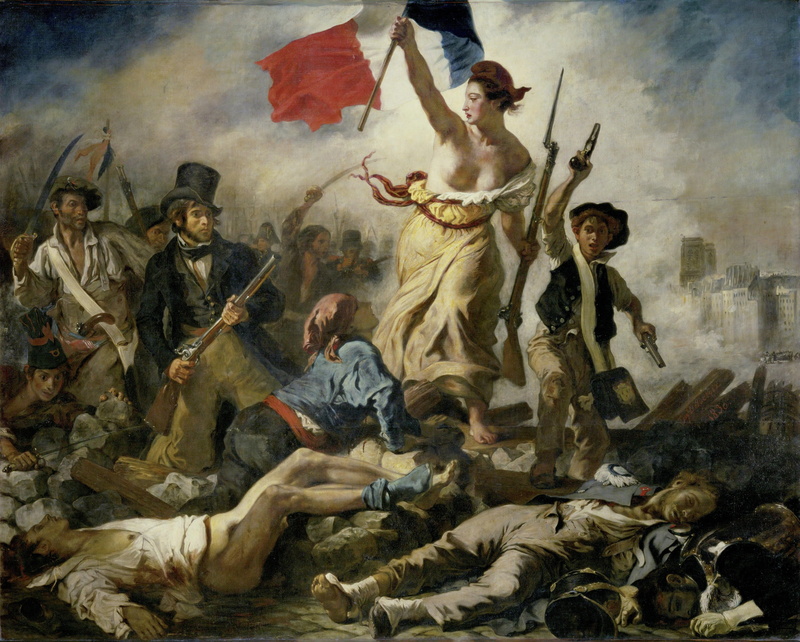 toma, bastilla, arte, 5K, francesa, revolucion, delacroix