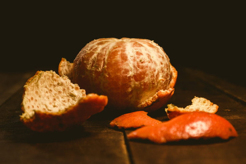 studio shot, indoors, baked, mandarina, still life, food, close-up, temptation, mexico, healthy eating, fruta, slice, ready-to-eat, fruit, snack, selective focus