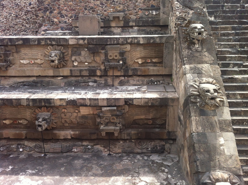 building, architecture, ornate, history, 2K, wall - building feature, representation, wood - material, weathered, day, the past, quetzalcoatl, art and craft