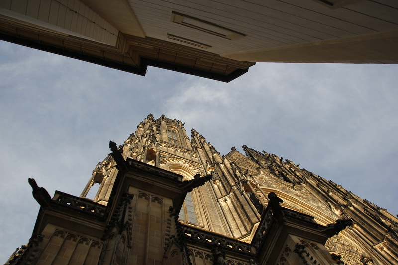 nature, history, architecture, sky, tourism, cloud - sky, culture, exterior, church, historic, style, ornate, romantic, famous, prague, no people, saint