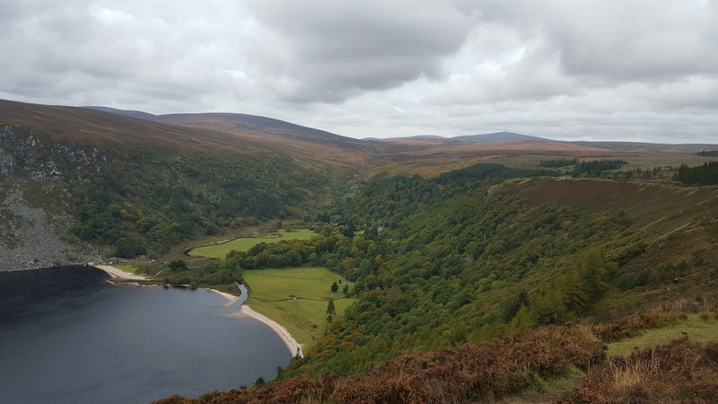 cloud - sky, ireland, non-urban scene, mountain range, plant, sky, countryside, environment, scenery, tranquility, no people, 5K, tranquil, lough tay