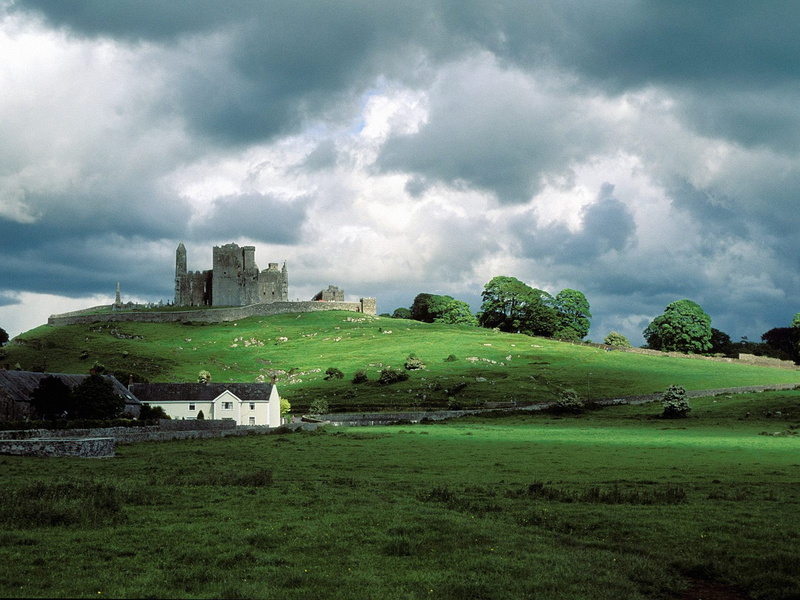 ireland, rock, 1080P, castles, cashel