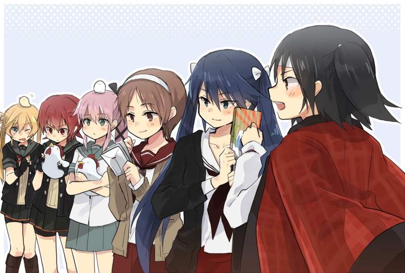 Natori (Kancolle), Kantai Collection, Isuzu (Kancolle), 1080P, Kinu (Kancolle), Nagara (Kancolle), Anime, Abukuma (Kancolle), Yura (Kancolle)