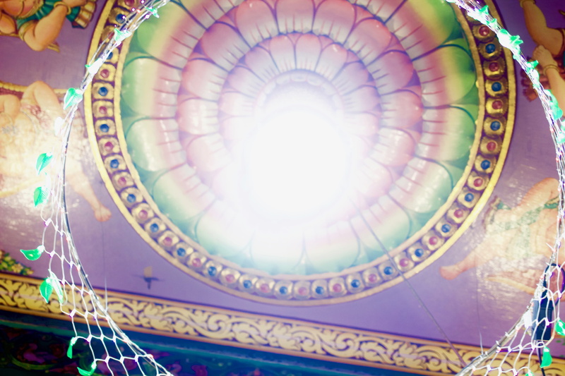 hindu, design, multi colored, circle, temple, singapore, creativity, india, pattern, built structure, arts culture and entertainment, sunlight, amusement park