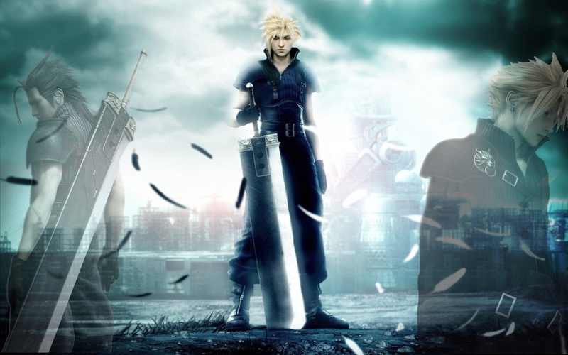 adult, men, hair, emotion, Crisis Core: Final Fantasy VII, blond hair, digital composite, futuristic, Fantasy, people, 720P, Final Fantasy, representation