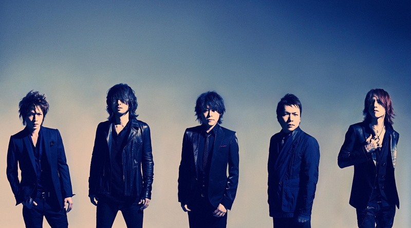 Luna Sea, sky, adult, studio shot, indoors, digital composite, hairstyle, s, people, front view, women, men, contemplation, standing, group of people, colored background