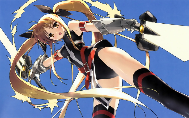 Fate Testarossa, Magical Girl Lyrical Nanoha, Lyrical Nanoha, Anime, 1080P