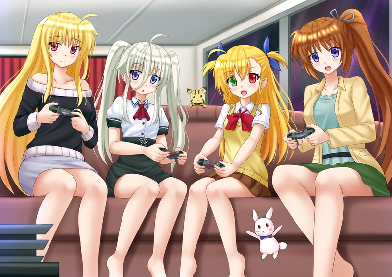 konachan, asteion, kazenokaze, nanoha, loli, 720P, 243695, vivio, testarossa, heart, com, einhart, takamachi, fate, lyrical, shoujo, mahou, stratos, sacred