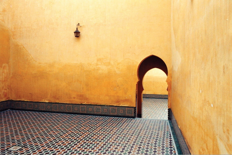 sunlight, outdoors, nature, architecture, brown, morocco, flooring, no people, built structure, door, tiled floor, arabic, wall - building feature, absence