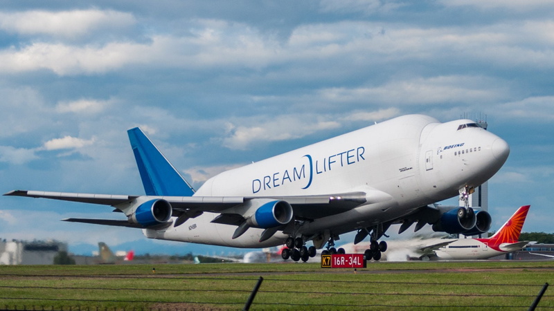Boeing, Airplane, 747, Boeing 747 Dreamlifter, 1080P, Dreamlifter, Aircrafts