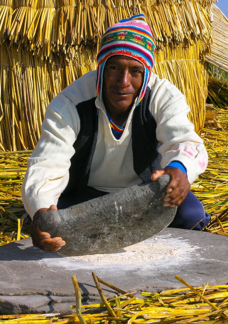 lifestyles, males, holding, working, one person, manual Worker, men, agriculture, front view, sitting, food, male, full length, day, cultures, mature adult