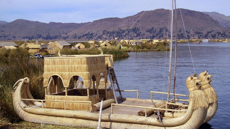 lake, beautiful, 1080P, titicaca, boat