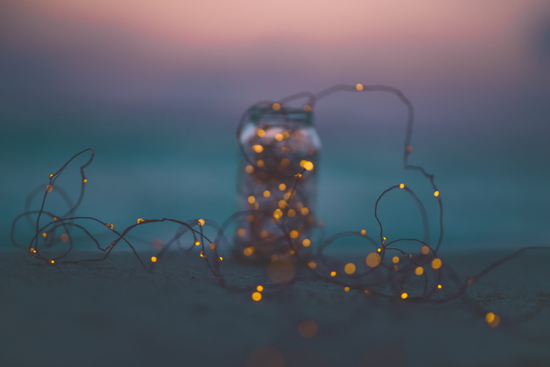 lights, jar, season, blur, glowing, heat - Temperature, no People, dark, candle, string, backgrounds, celebration, winter, yellow, light, christmas, bokeh