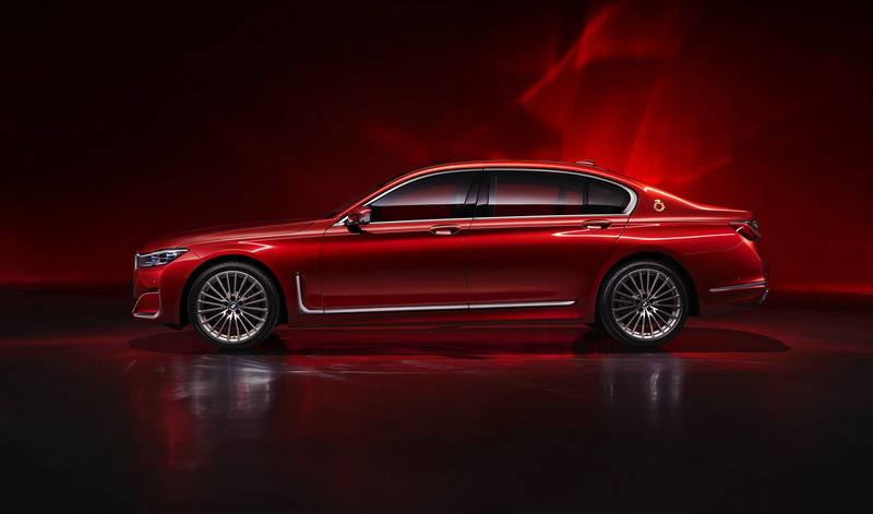 2019, 7-series, 7, 4K, Radiant Cadenza Immaculate Edition, side view, BMW, sedan, G12