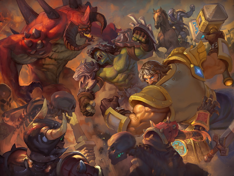 Zeratul, Uther, Heroes of the Storm, 4K, diablo, starcraft, Rehgar, warcraft