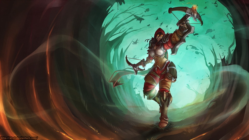 Nephalem, Diablo 3, Vengeance Incarnate, Demon Hunters, Diablo, 1080P, Valla, by Atryl, Atryl, Westmarch, Art, Blizzard