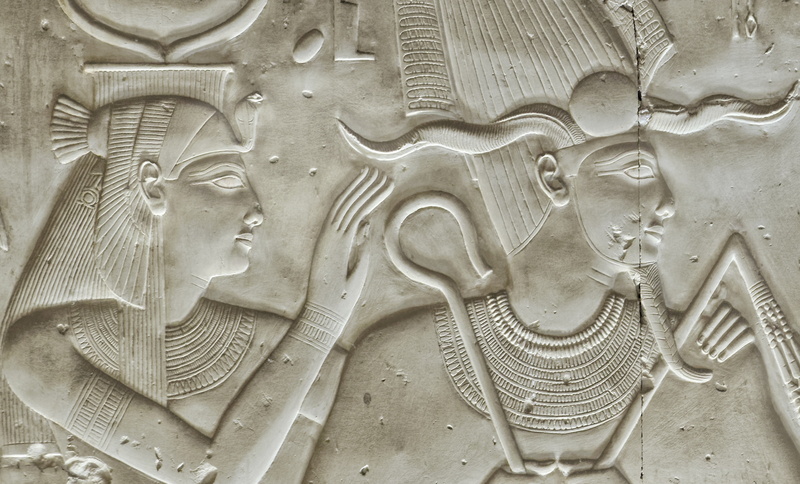 wall, antiquity, Abydos, 4K