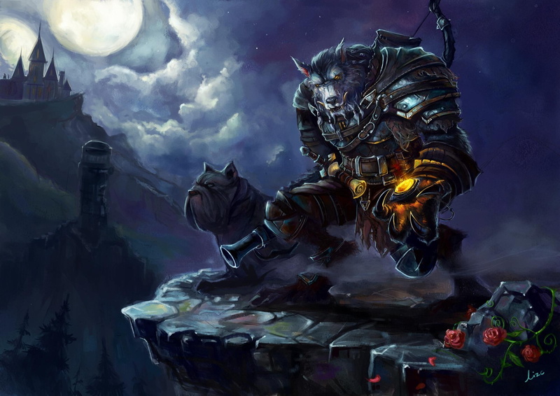game, beautiful, games, picture, world of warcraft, art work, wolverine, 1080P, lycan