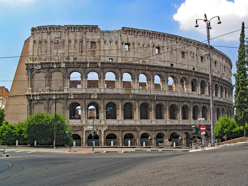 italy, roman empire, ruined, tourism, amphitheater, ruin, outdoors, city, arched, travel, world heritage site, antiquity, Italy, architecture, rome, nature