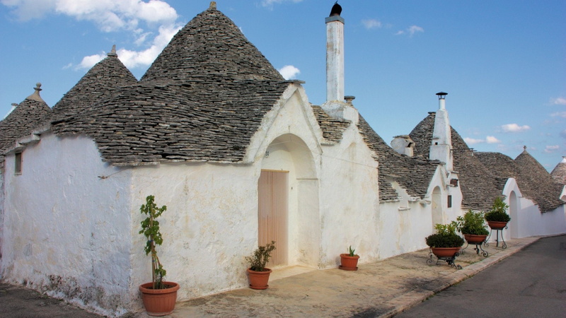 Towns, Alberobello, 1080P