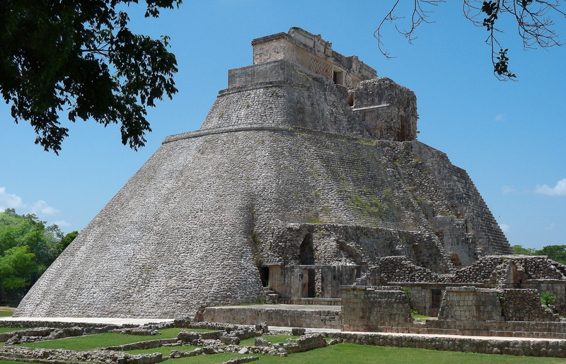 plant, tourism, travel destinations, outdoors, day, nature, no people, 2K, history, chichen, the past, ancient, architecture, old ruin, travel, pyramid