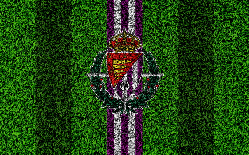 Soccer, Real Valladolid, 4K, Emblem, Logo