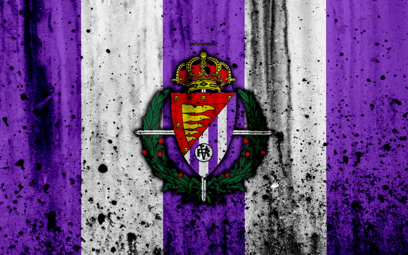 4K, Real Valladolid, Logo, Soccer, Emblem