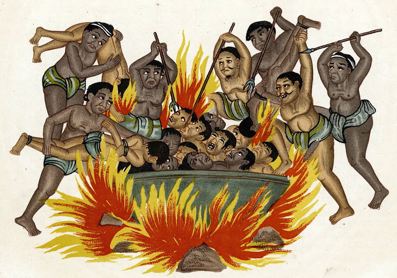 death, art, fire, culture, dark, drawing, 1080P, mayan, horror
