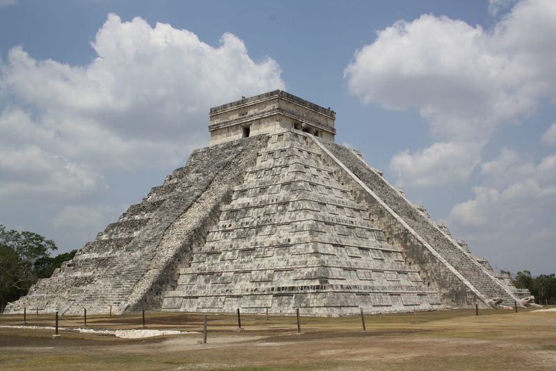 cloud - sky, Mexico, architecture, outdoors, tourism, ancient, building exterior, ruined, old ruin, built structure, travel, no people, ancient civilization