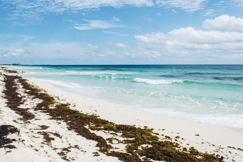 waves, wave, no people, motion, outdoors, landscape, scenics - nature, ocean, 1080P, day, water, mexico, cloud - sky, tranquility, cozumel, sky, beach