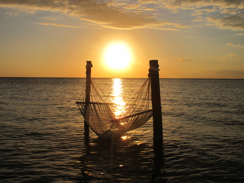 tranquility, reflection, water, waterfront, horizon over water, beauty in nature, orange color, scenics - nature, sky, mexico, cozumel, nature, 2K, sun