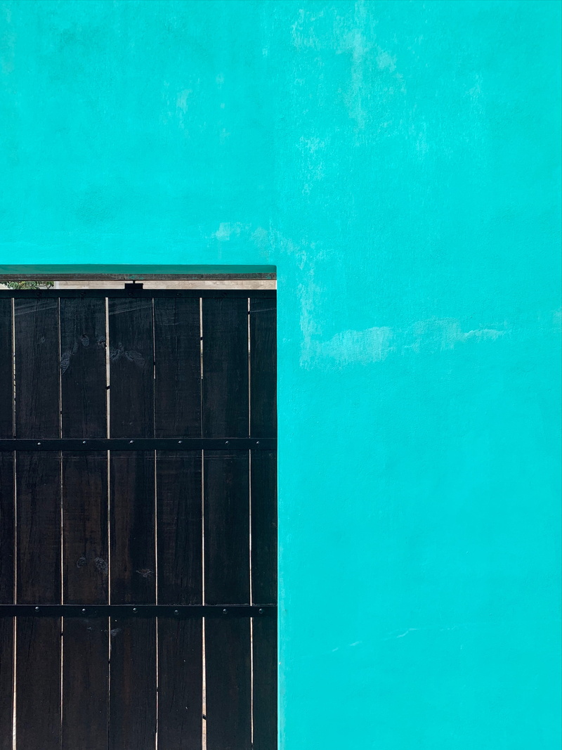 paint, entrance, nature, turquoise colored, wall, blue, full frame, sliding, green color, architecture, window, box, no people, playa del carmen, built structure