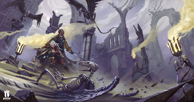 Dark, Elf, Skeleton, Temple, Warrior, Woman Warrior, 1080P, Battle