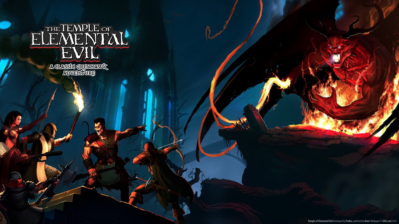 archers, games, devil, elemental, 1080P, warriors, temple, hell, rpg, dragons, fantasy, toee, video, cathedrals, evil, concept, art