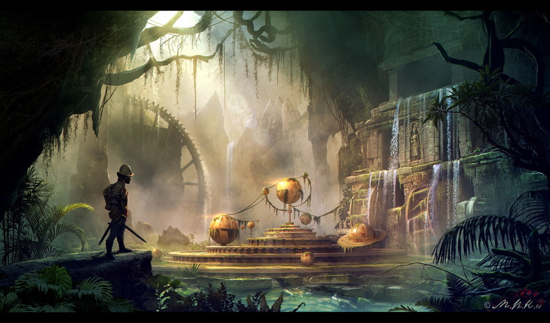 Ancient mechanism, balls, 1080P, Mr Menuhin, warrior, temple