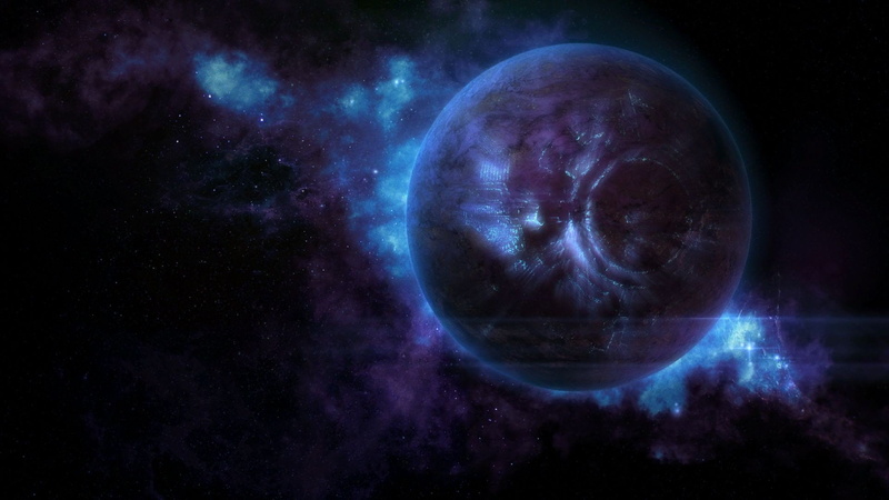 1080P, blue, planet, fantasy, civilisation, light