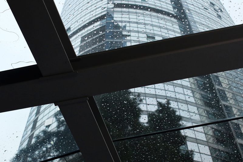 window, grey, trickle, no people, tower, day, building exterior, reflect, drop, non, memory, office, building, directly below, nature, city, glass - material